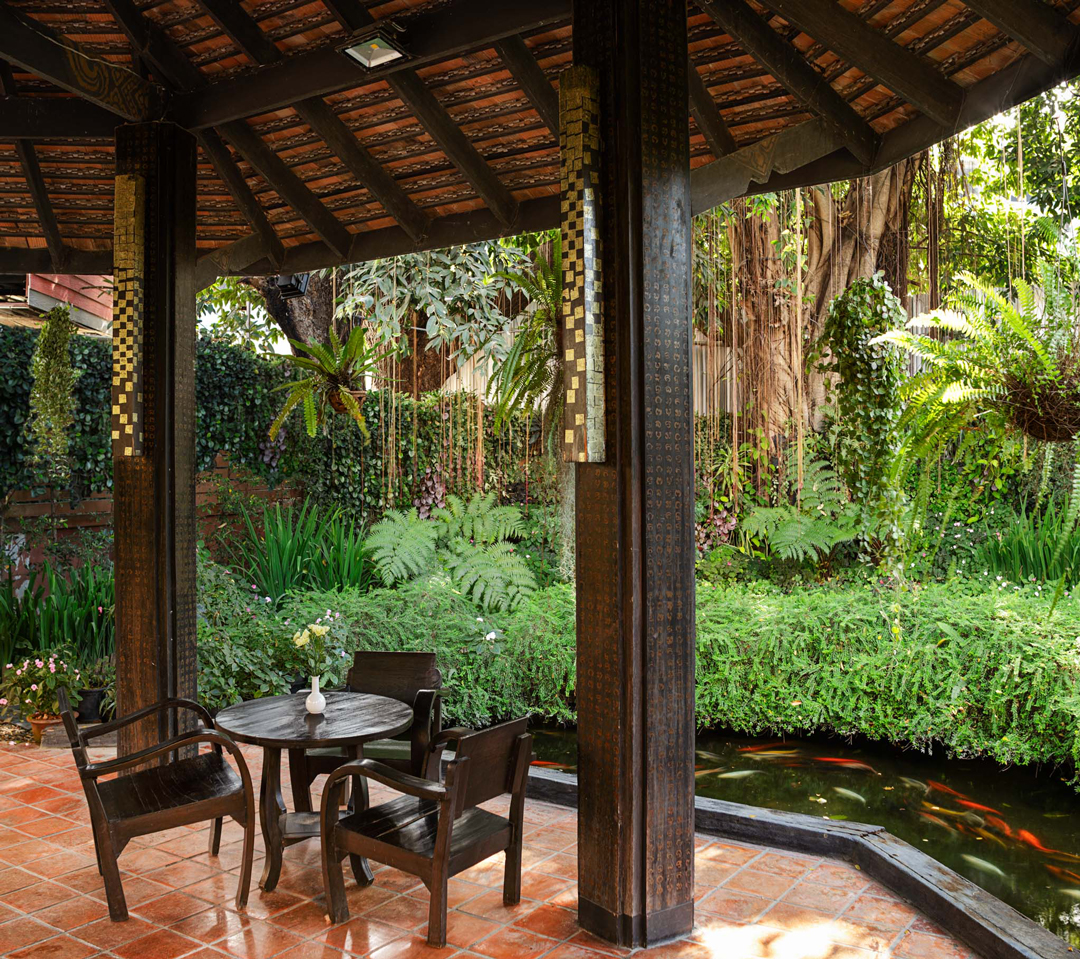 garden area of Holiday Garden Hotel & Resort Chiang Mai